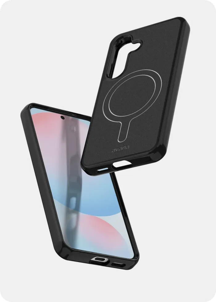 S25 FE Avana black ice case