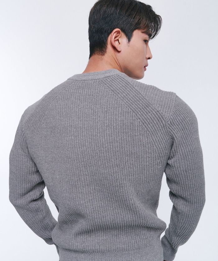 Chrome Logo Muscle Fit Knit