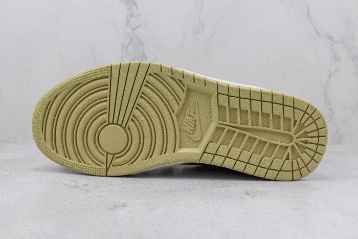 Custom Air Jordan 1 Low White Grey Pink