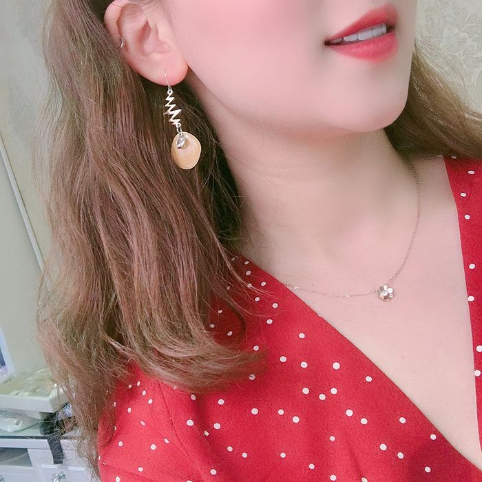 All-Match Spray Paint Earrings