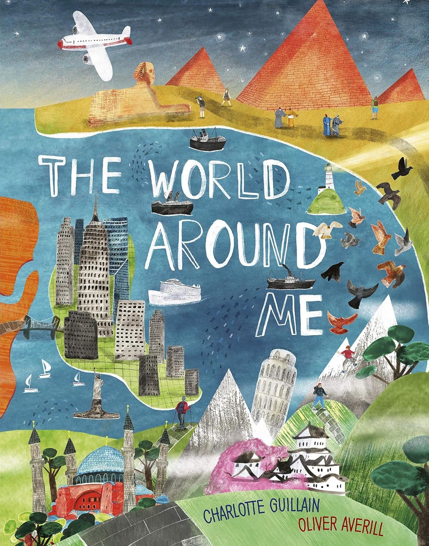 World Around Me: Baby's First Mirror Book - Soft and Crinkly Pages, Printed on Organic Cotton