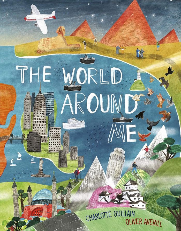 World Around Me: Baby's First Mirror Book - Soft and Crinkly Pages, Printed on Organic Cotton