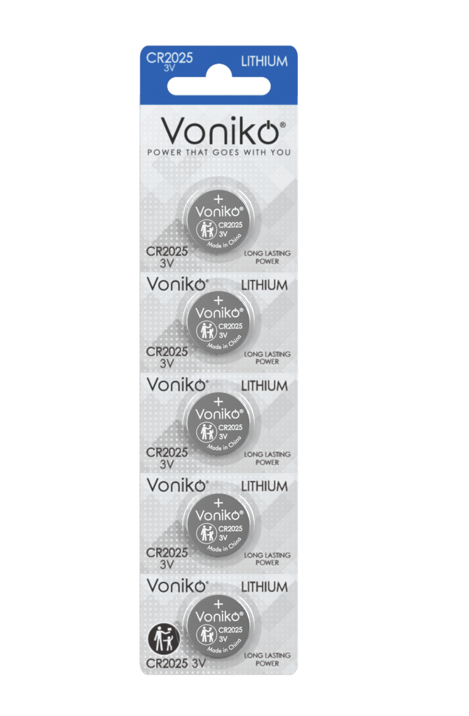 Voniko lithium CR2025 баттерей /5ш/