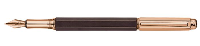 Caran d'Ache  Rose Gold Plated VARIUS™ EBONY Fountain Pen