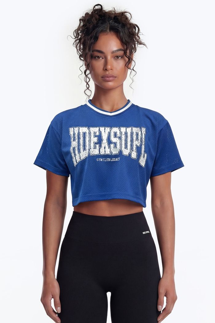Mega Wide Crop Short Sleeve