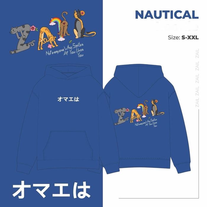Z..l Cats Nautical Blue