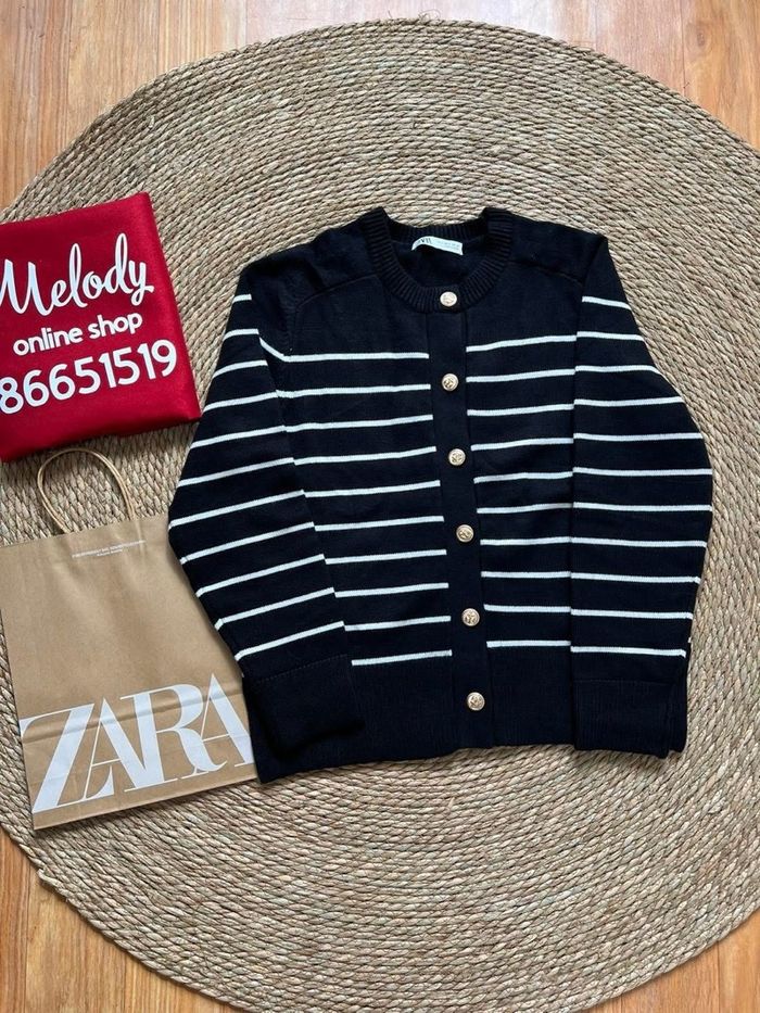 Zara stripped cardigan