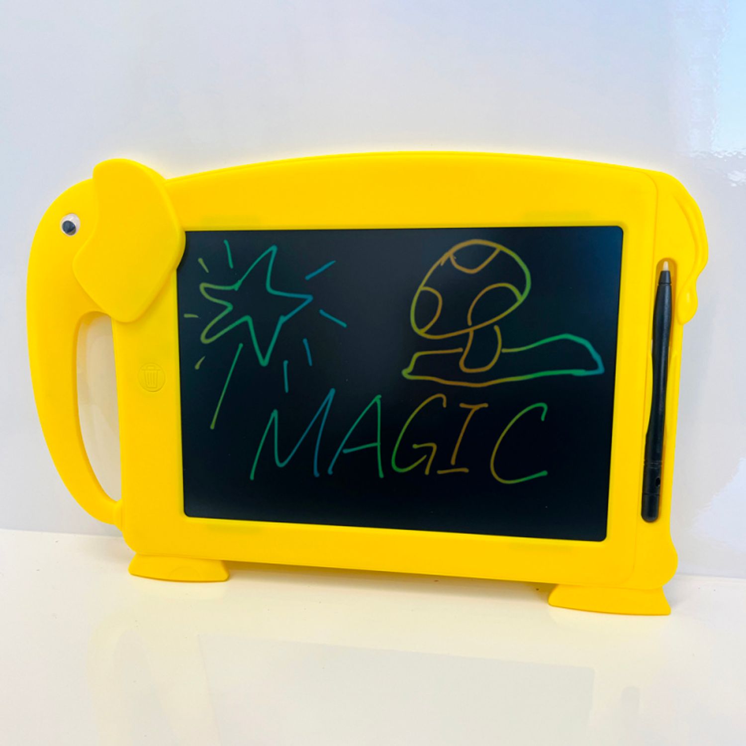 Lovely Yellow Elephant Drawing Tablet 10 Inches (Electric)
