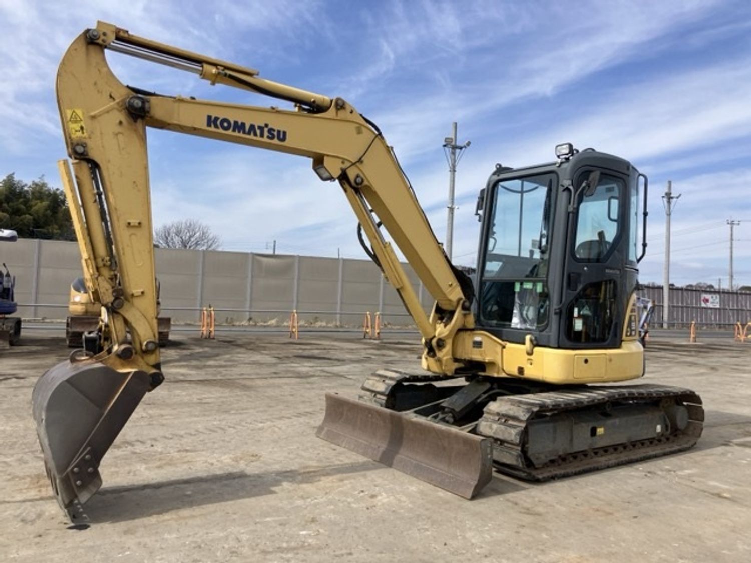 Komatsu Pc55 excavator