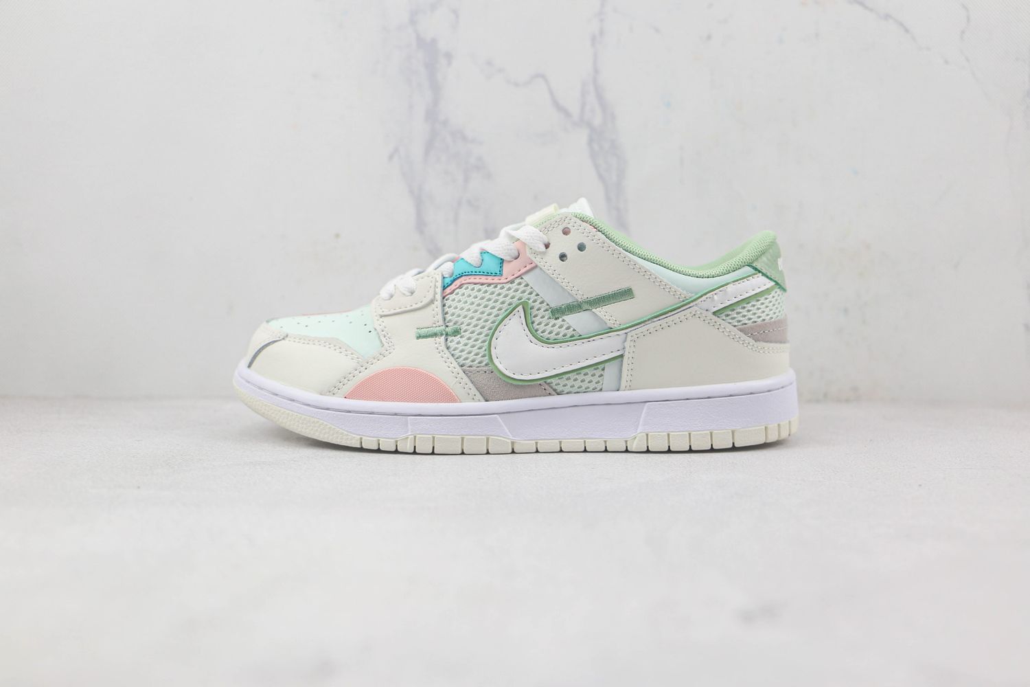 Nike Dunk Low Scrap Appears In “Grey Haze”