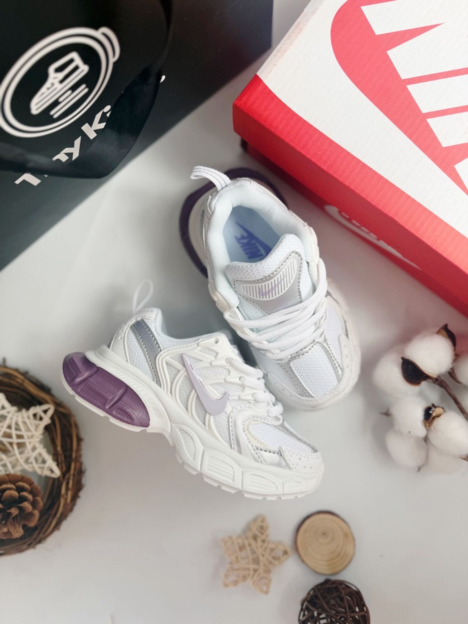 Nike V2K Purple White