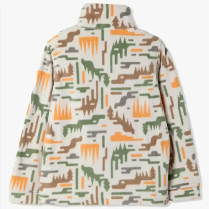 Columbia Boys' Castle Dale™ Printed Full Zip Fleece