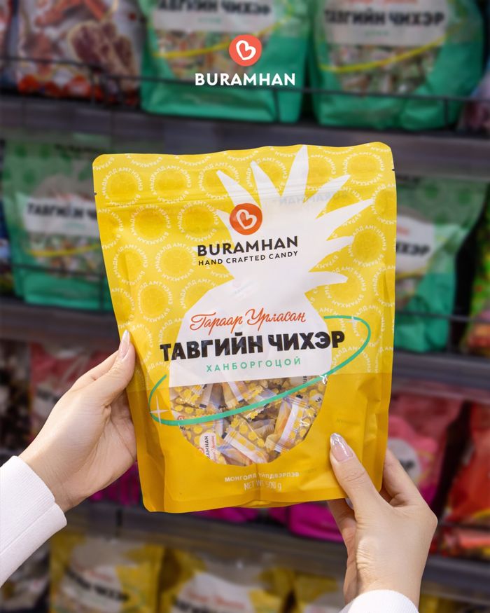 Тавгийн чихэр - Ханборгоцойн амттай (500гр)
