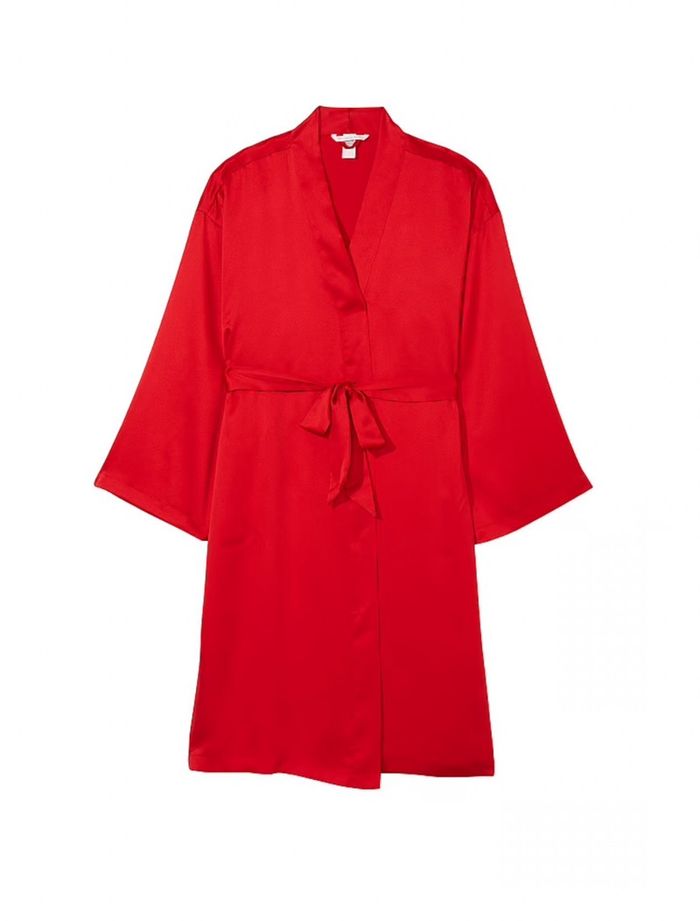 Satin Midi Robe