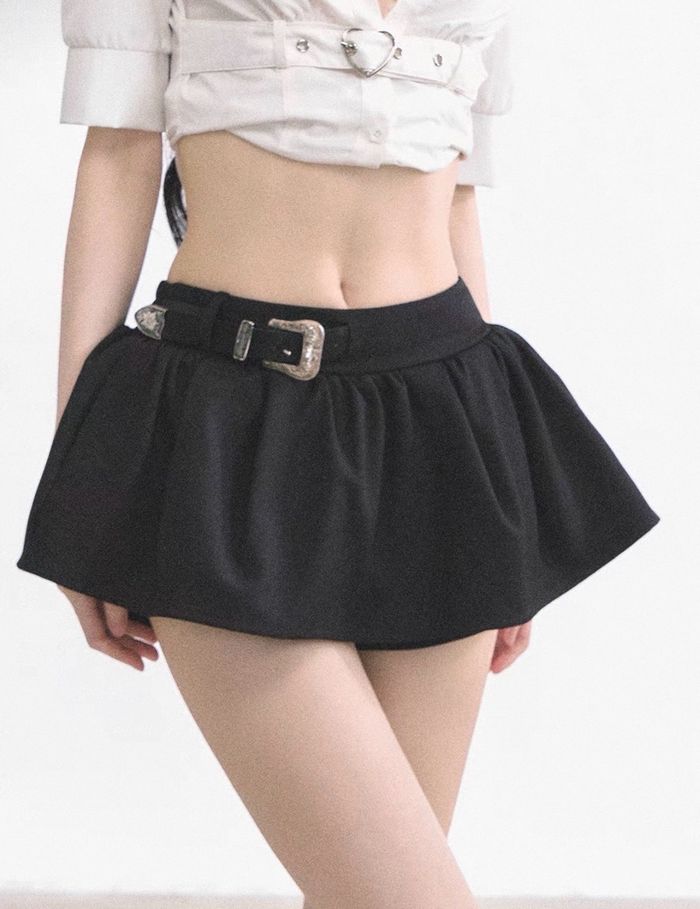 Шорттой мини юбка