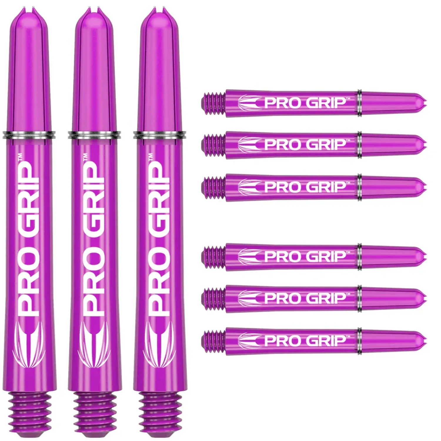 Target Pro Grip Purple Shafts