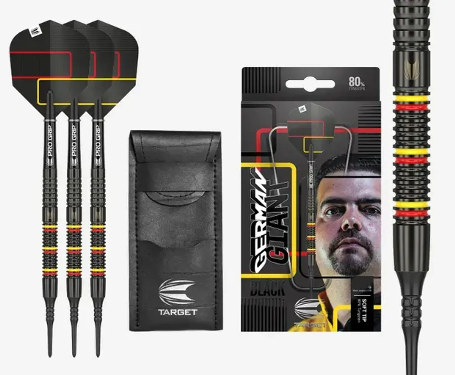 Target GABRIEL Clemens BLACK 80% 18G Soft Tip