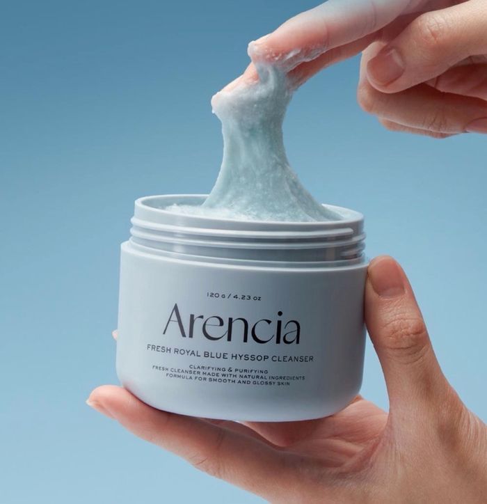 ARENCIA FRESH ROYAL BLUE HYSSOP CLEANSER 120g+15g OLIVEYOUNG EDITION 