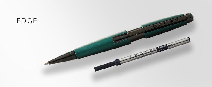 Edge™ Matte Green Lacquer Gel Rollerball Pen