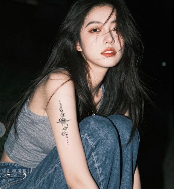 Planet line Усан шивээс