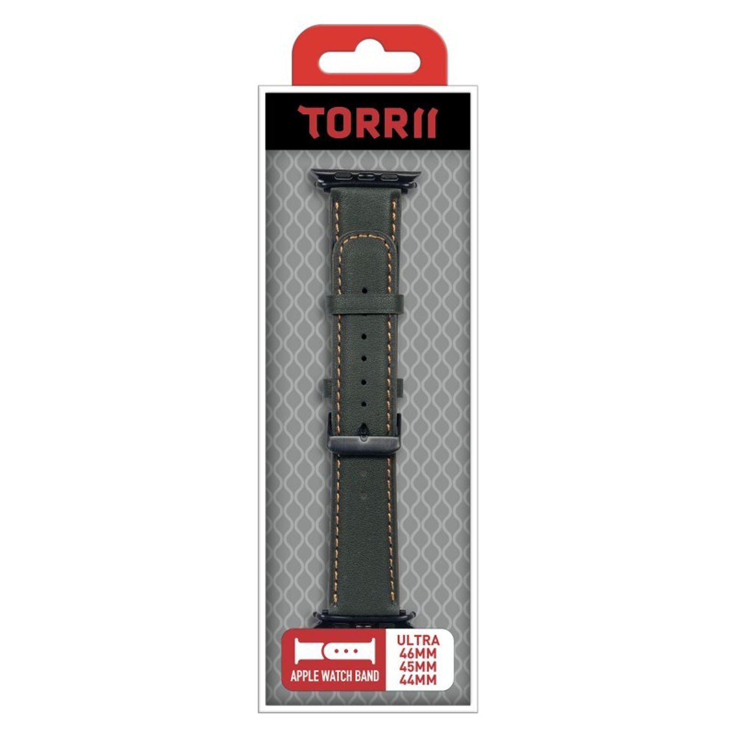 44-46mm Apple Watch Band – LUNA 03 Dark green