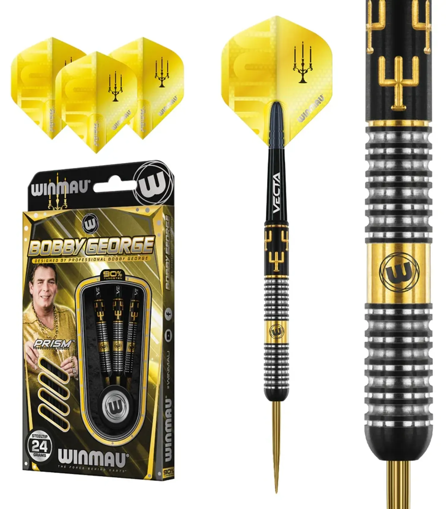 Winmau Bobby George - King Of Bling - 90% - Steel Tip
