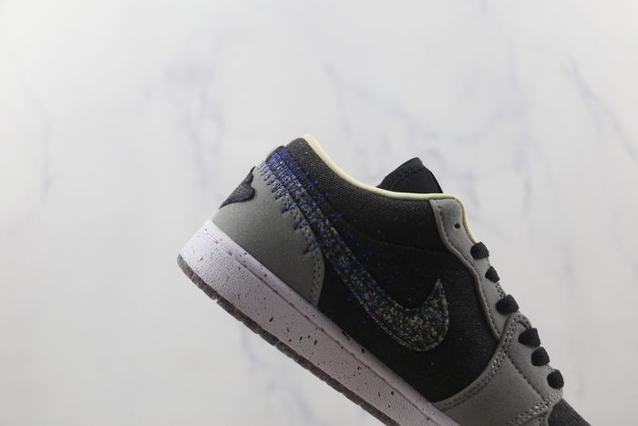 Jordan 1 Low SE Crater Black Grey