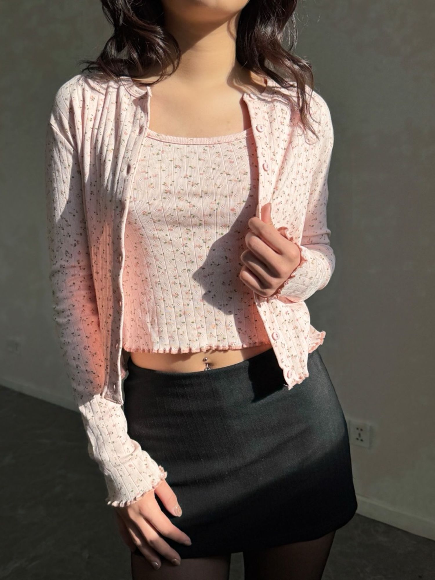 Long sleeve cardigan