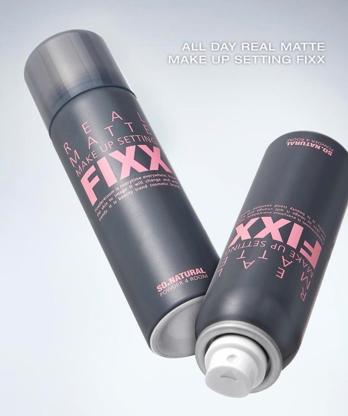 SO NATURAL REAL MATTE MAKE UP SETTING FIXX 75ML 