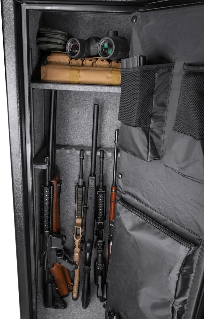 Barska AX12216 бууны сэйф галын хамгаалалттай код оруулдаг цоожтой, босоо