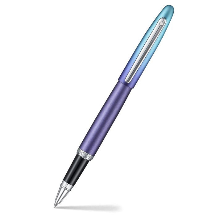 PEN SHEAFFER EXPRESSIONS VFM 9430 Gradient blue and chrome trims pvd BP