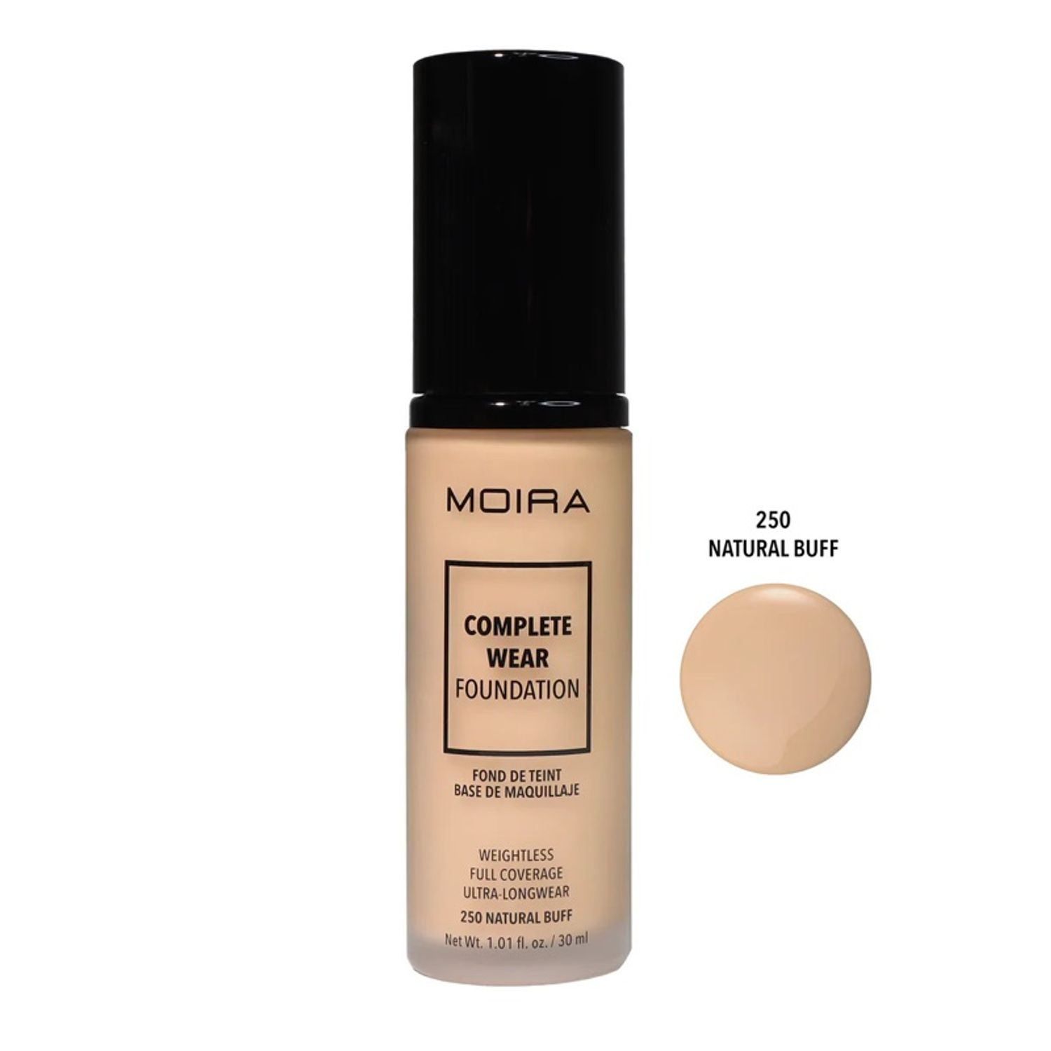 Moira Complete wear foundation /250/ natural buff