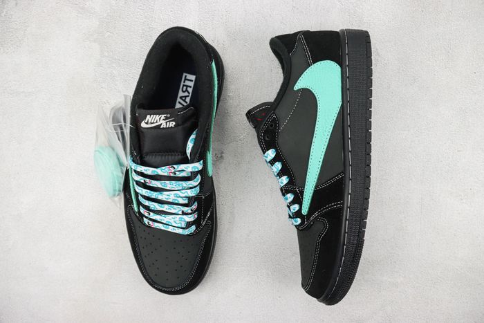 Jordan 1 Low x Travis Scott x Fragment "Tiffany Phantom" -