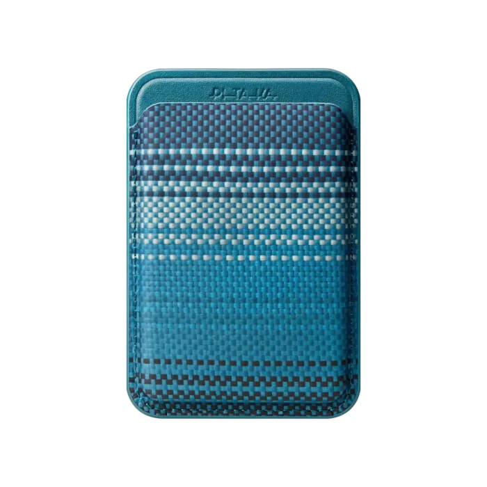 Magnetic Woven Wallet Цэнхэр