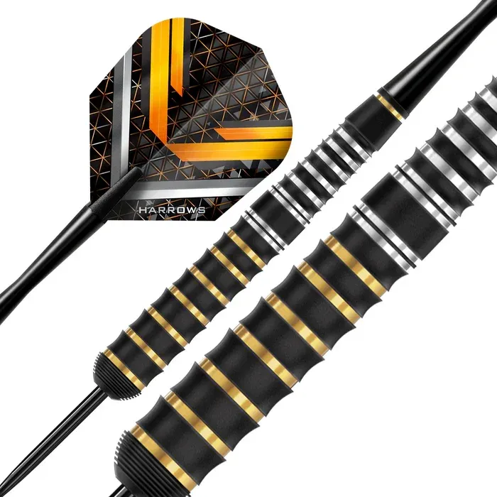 HARROWS Vulcan Steel Tip Darts Brass