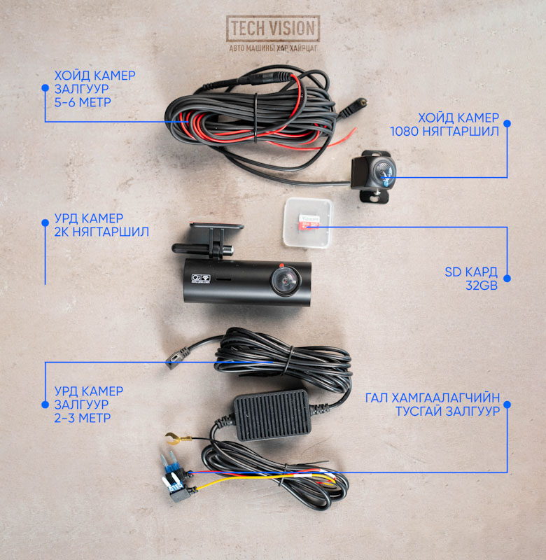 Techvision хар хайрцаг A10