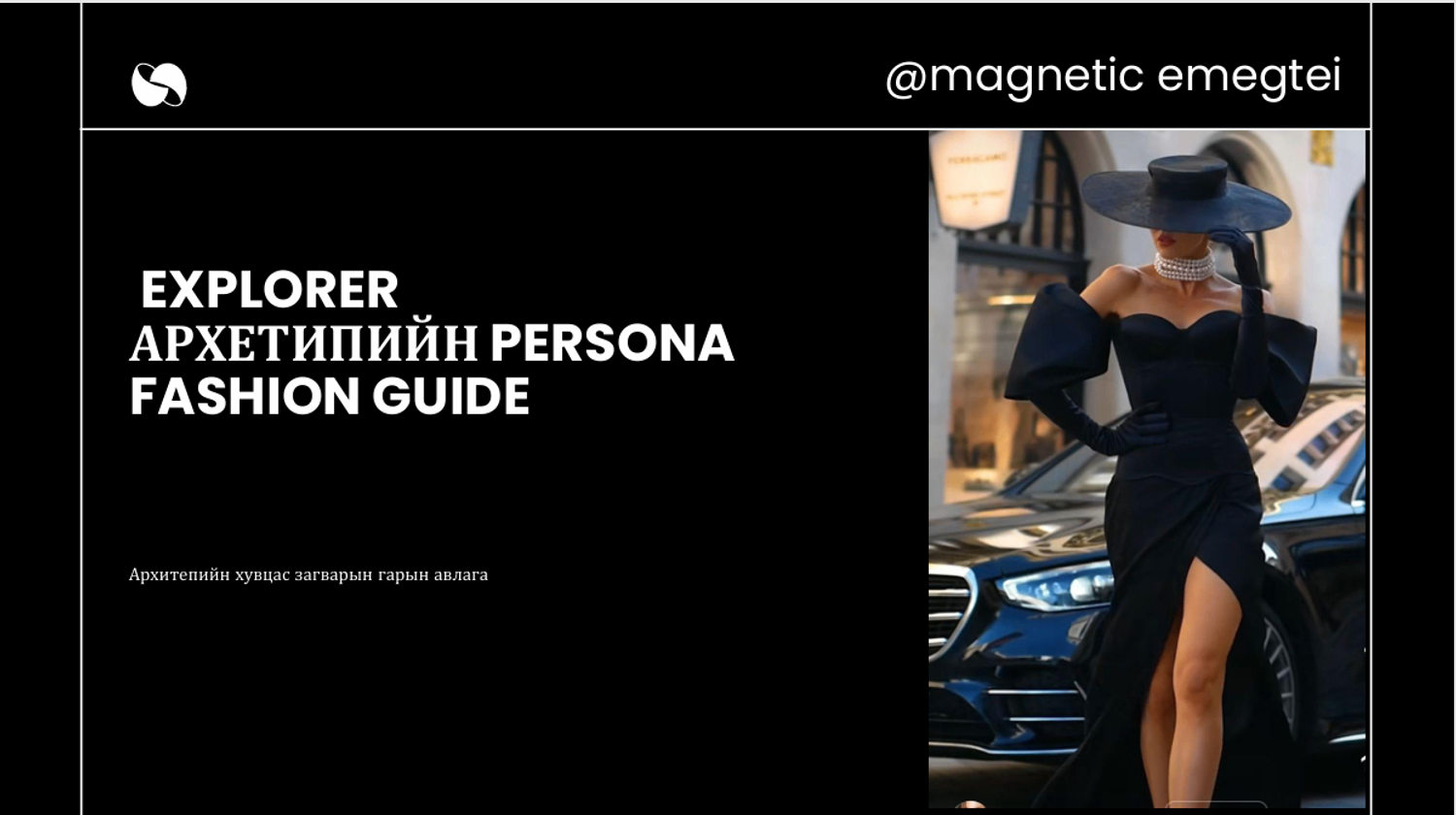 Explorer Personal Style Guide 