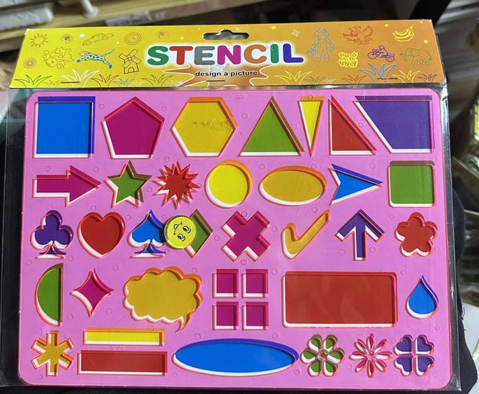 Stencil А4 ийн хэвтэй шугам 
