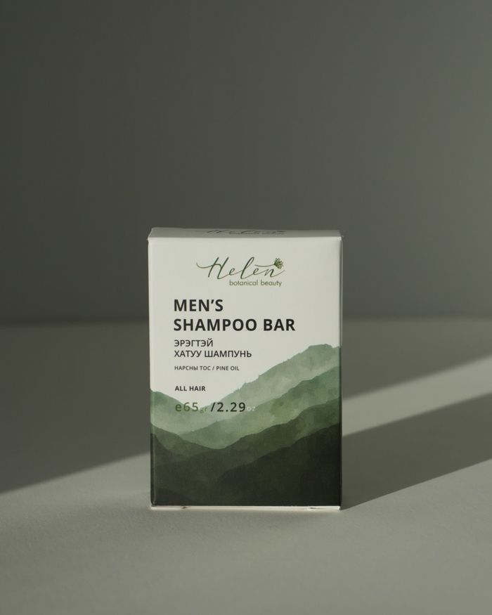 Эрэгтэй хатуу шампунь-mini size