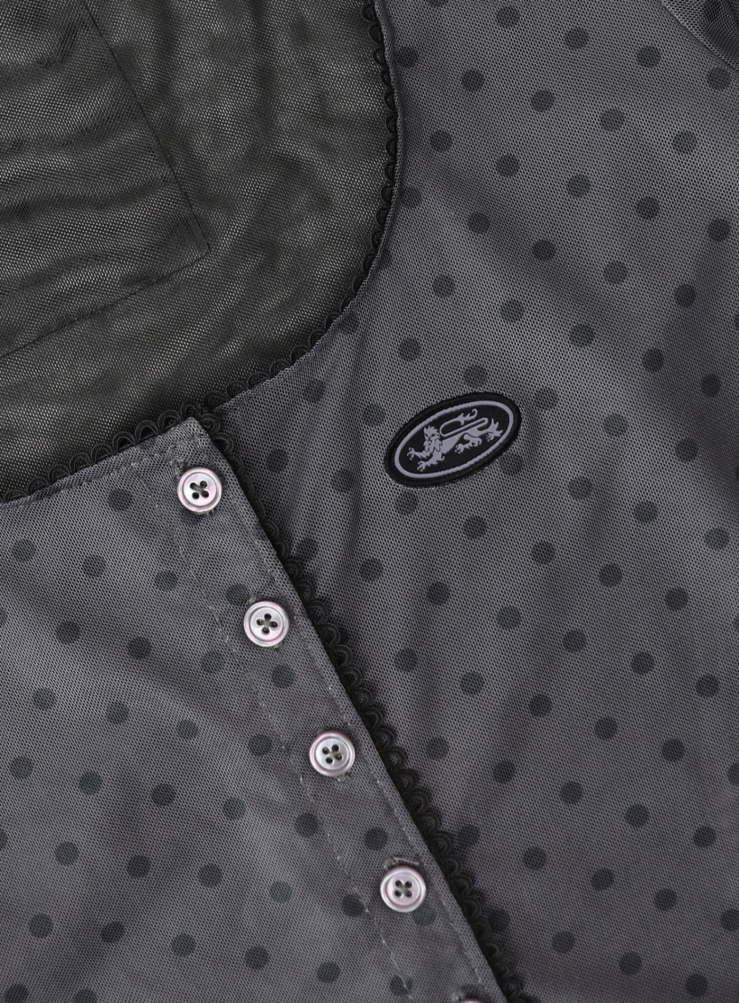 Splash Dot Boy Shorts - Navy