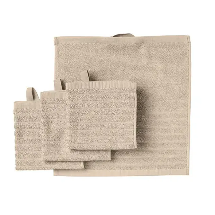 VÅGSJÖN Алчуур 30x30 4 ш-тэй beige