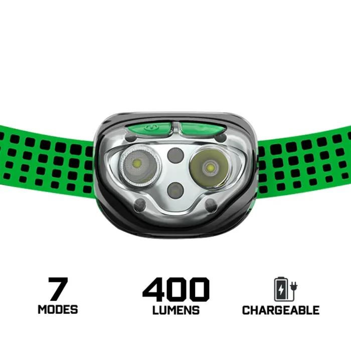 Energizer Vision Ultra Rechargeable Headlamp 400 Lumens