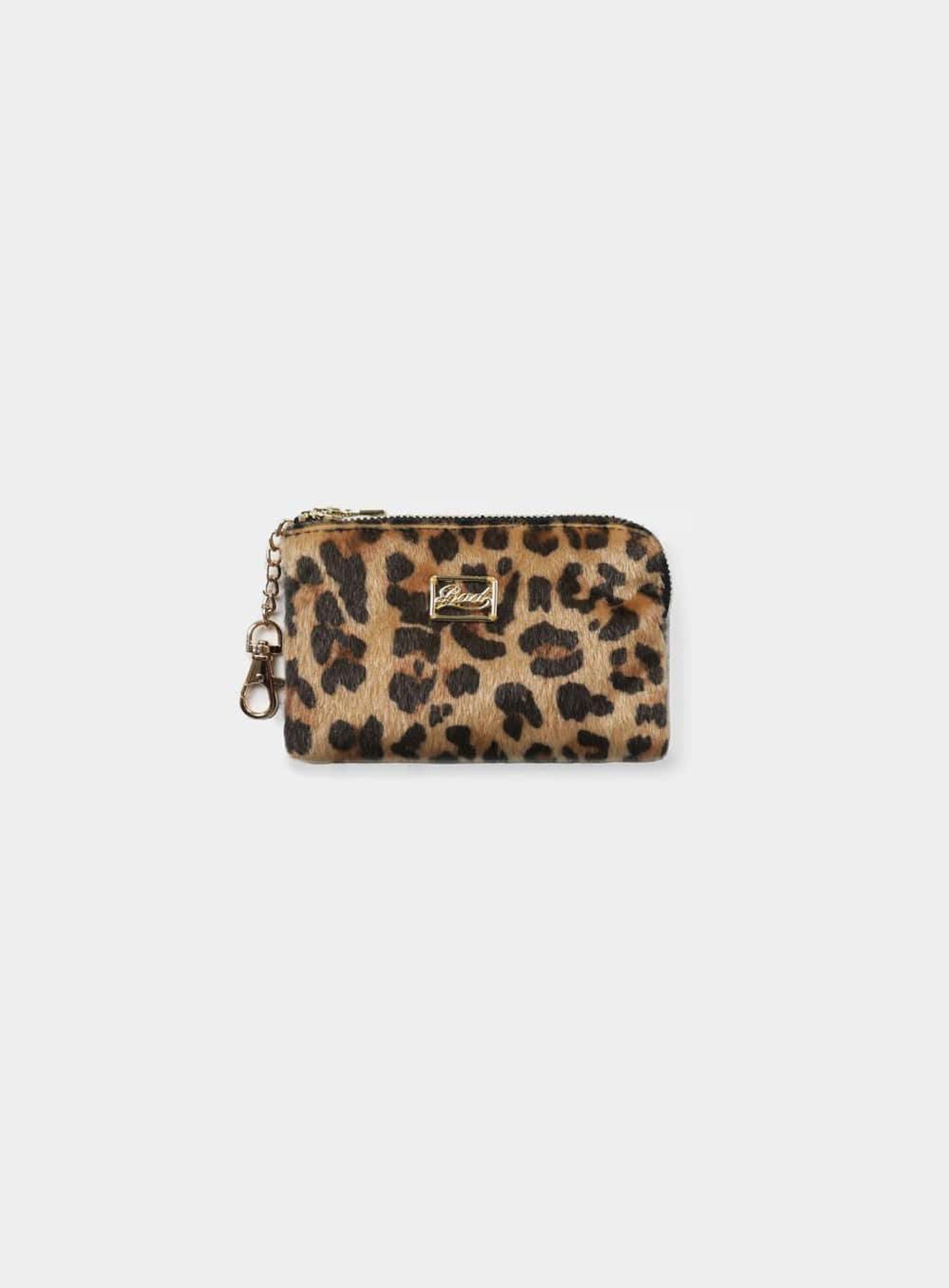 Leopard Pouch - Black