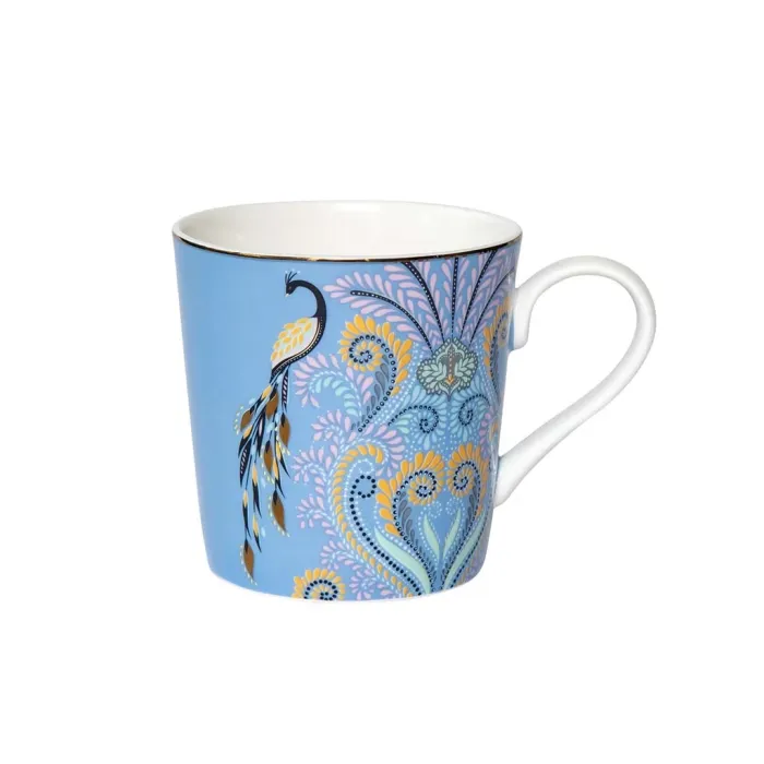 Peacock Filigree Boxed Mug_0.34L Sara Miller