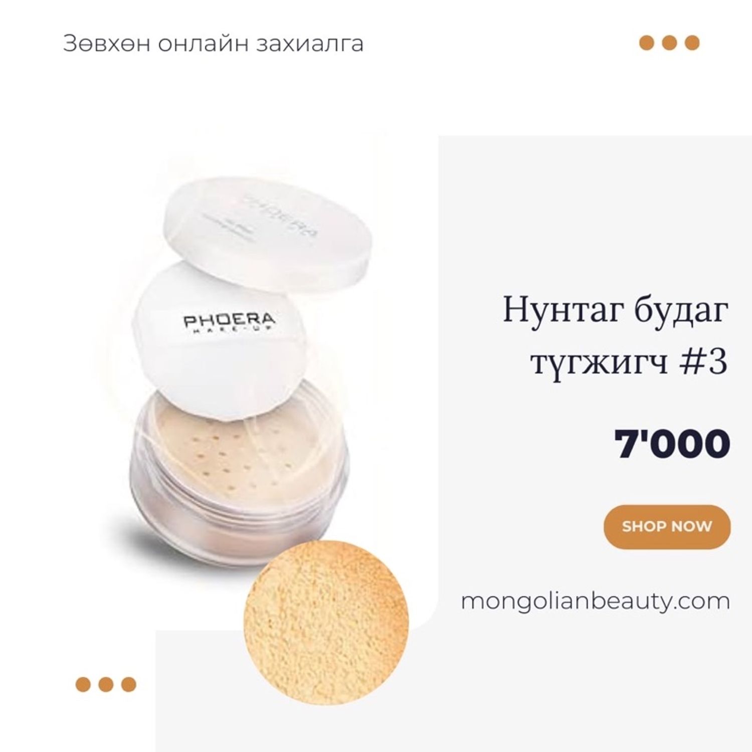 Жижиг будаг түгжижгч #03
