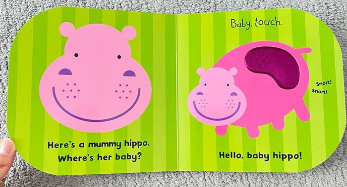 Hello, Baby!: An interactive touch-and-feel book for babies and toddlers