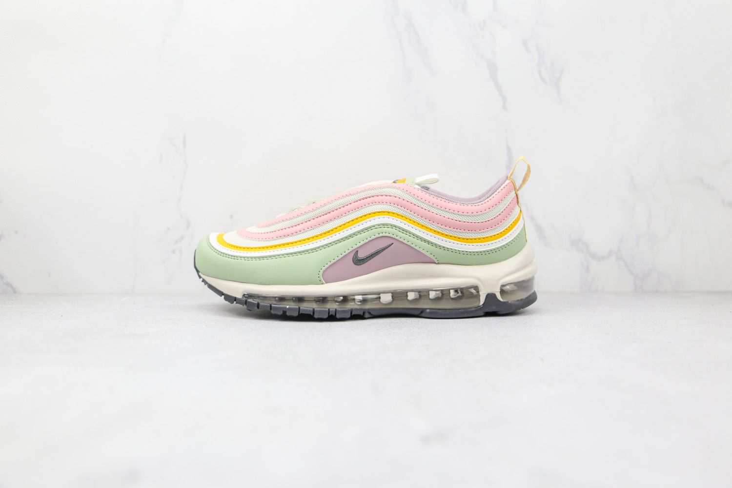 Nike Air Max 97 Multi Pastel Pink Orange Yellow Green