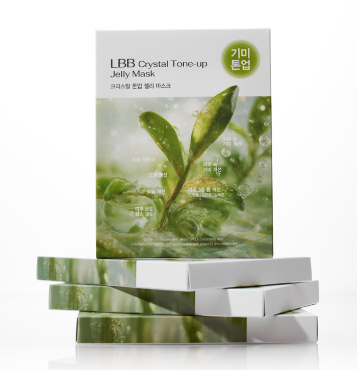LBB Crystal Tone-Up Jelly Mask Mask1BOX (4ea)