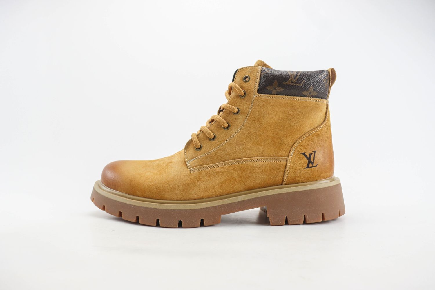 Louis Vuitton Leather Ankle Boot"Monogram"