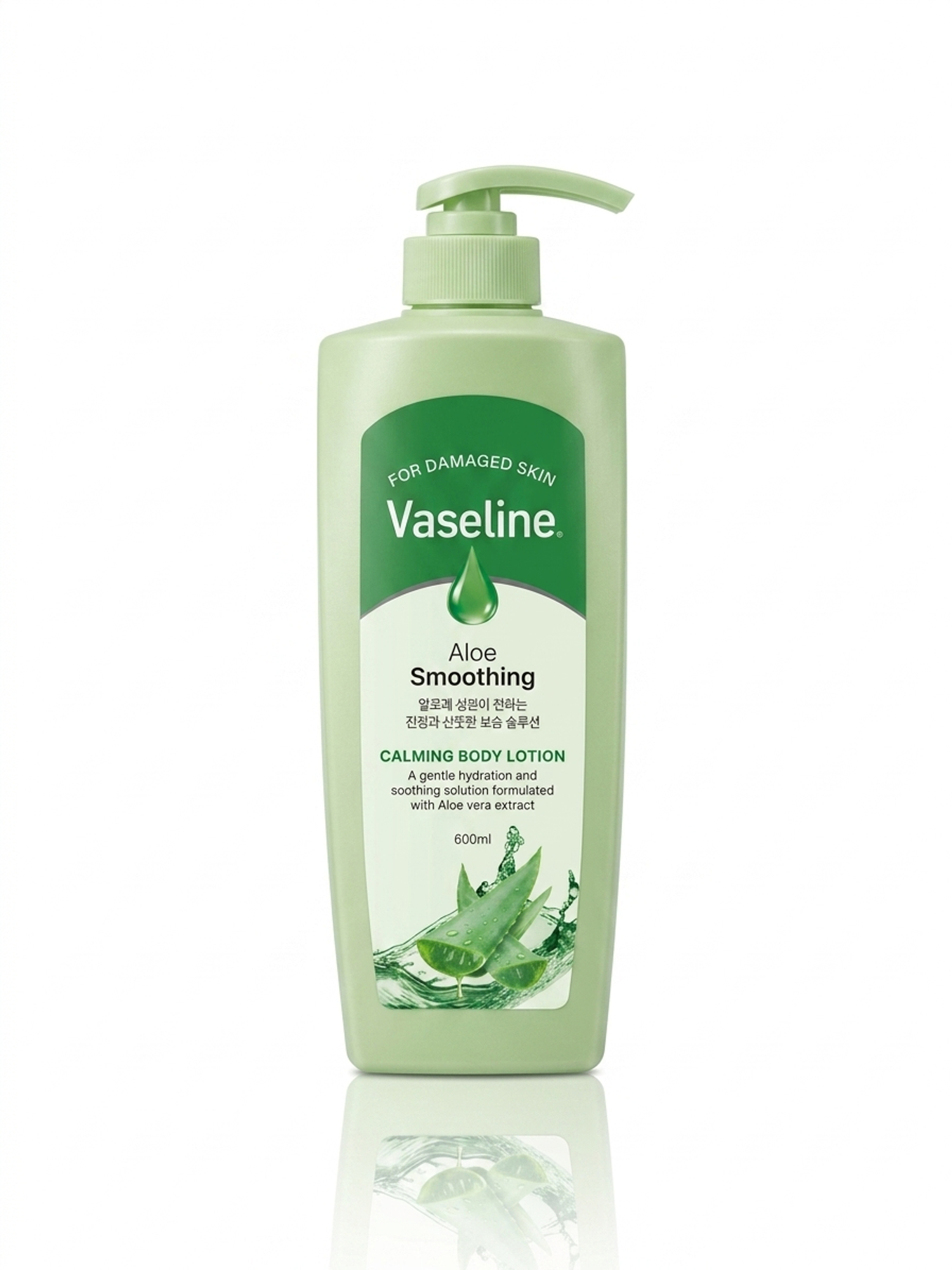 Vaseline Aloe Smoothing Calming Body Lotion 600ml